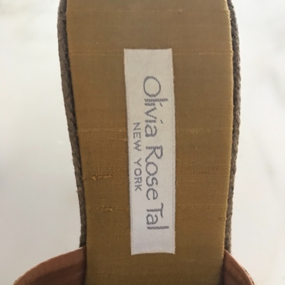 Olivia Rose Tal Natural Woven Gem Heels - Picture 4 of 6